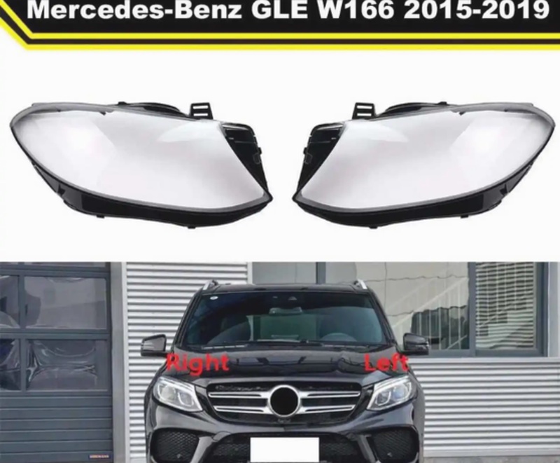 Стекло фары Mercedes GLE W166 2015-2019